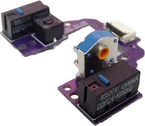 DIDILLX Hot Swap Microswitch PCB Button Board For GProX Superlight Dex Mouse Motherboards With