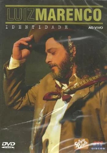 Dvd Luiz Marenco Identidade Ao Vivo