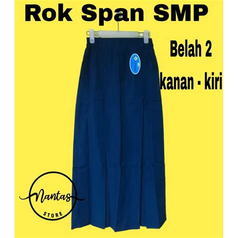 Jual Rok Span Smp Merk Seragam Rok Span Smp Panjang Rok Span Biru Rok