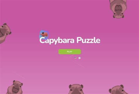 Capybara Puzzle Android Ios Apk Download For Free Taptap