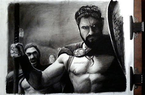 300 Drawing Leonidas By Alexmik On Deviantart