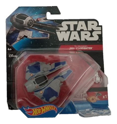 Nave Hot Wheels Star Wars Obi wan Starfighter Cf Envío gratis