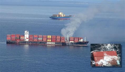 Container Ship Accident