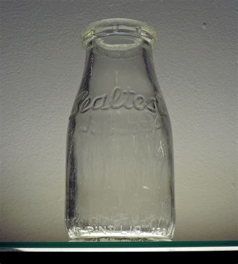 1953 Sealtest Milk Bottle Year Made 1953 Glassmaker Glen Flickr