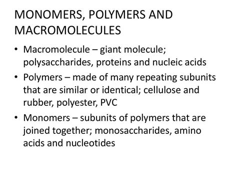 2 Biochemical molecules