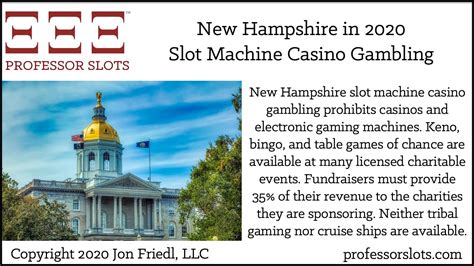 New Hampshire Slot Machine Casino Gambling in 2020 | Professor Slots