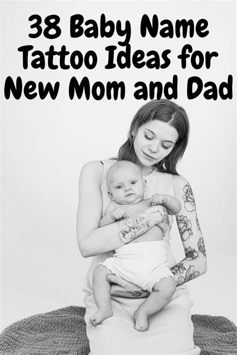 Baby Name Tattoo Ideas For New Parents