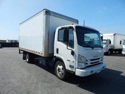 Isuzu Nrr Box Truck Hp Automatic For Sale Miles