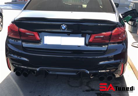 Satuned Bmw M Performance Style G F Series Carbon Fiber Trunk