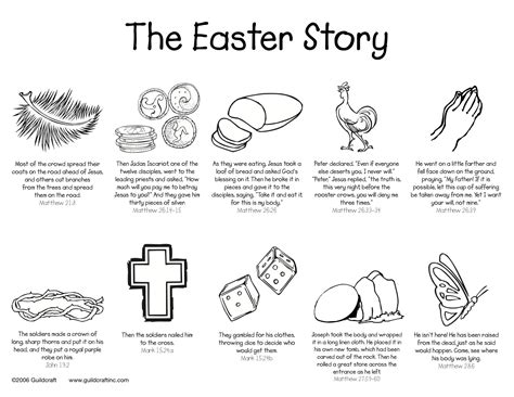 Free Printable Easter Story Sequencing