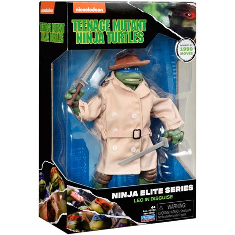 Teenage Mutant Ninja Turtles Elite Series Character Figure Leonardo In