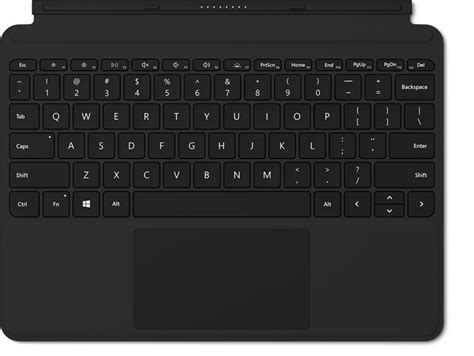 Microsoft Surface Go Type Cover - Black | Sweetwater