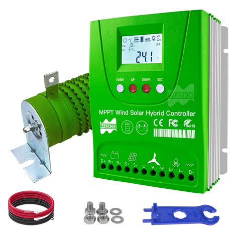 Buy Marsrock Lithium Battery Wind Solar Hybrid Charge Controller With Wind Generator Mppt Boost