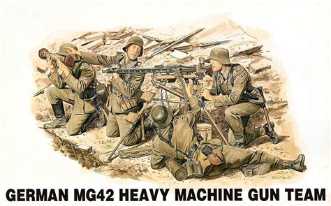 German Mg42 Heavy Machine Crew Copyright Dragon Drago Flickr