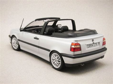 Volkswagen Golf Iii Cabriolet Gris Argent Norev E Minicarweb