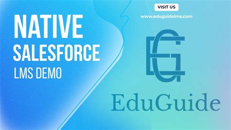 EduGuide Elevate Training With Salesforce LMS Demo Features YouTube