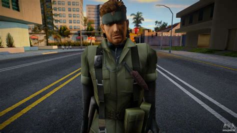 Naked Snake With Bandana And Without Eyepatch F R Gta San Andreas