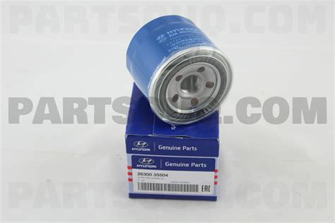 Filter Assy Engine Oil Hyundai Kia Parts Partsouq