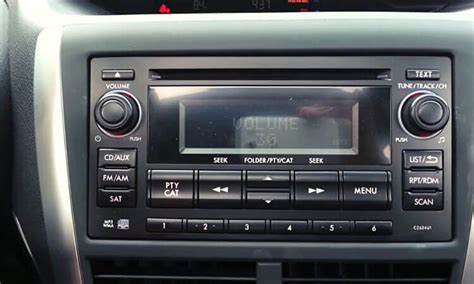 How To Turn Off Subaru Car Radio