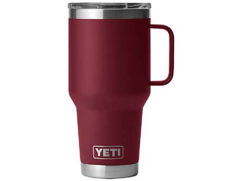 Yeti 21071500734 Rambler 30 Oz Travel Mug With Stronghold Lid Harvest Red Stacksocial