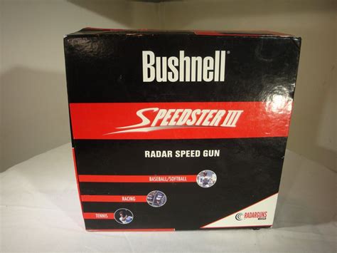 Bushnell Speedster Iii Radar Speed Gun 10 To 200 Mph Baseball Softball