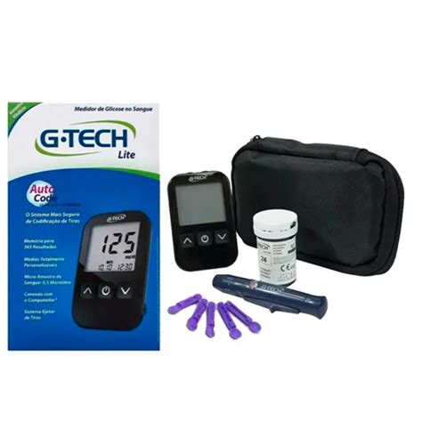 MEDIDOR DE GLICOSE G TECH FREE LITE Medidor De Glicose G Tech Free