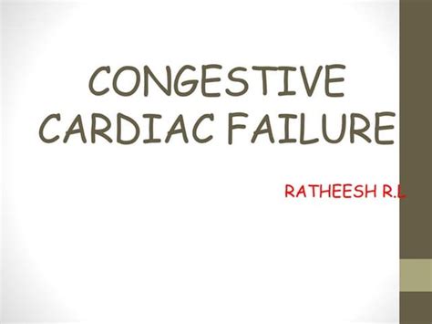 Nusing Management Of Chf English Symposia