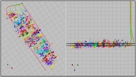 Microseismic Event Distribution Recorded During Stimulation The Events