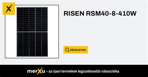 Risen Energy Risen Rsm40 8 410w Rsm40 8 410m Merxu