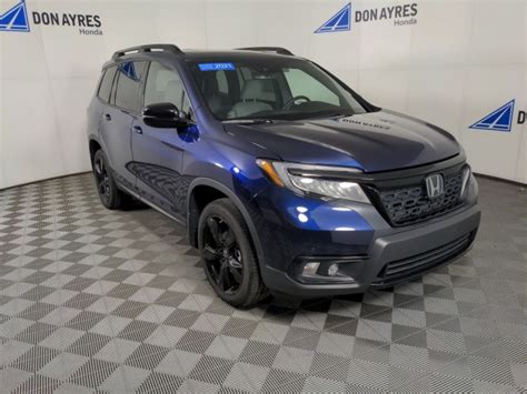 Certified Pre Owned 2021 Honda Passport Elite 4d Sport Utility Near