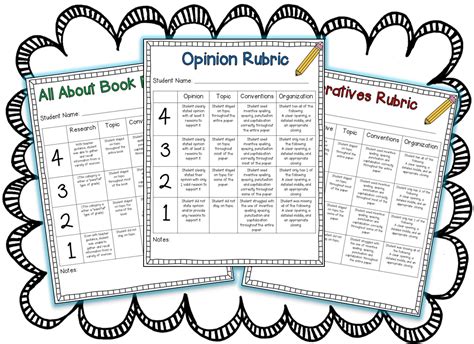 Writing Standards For Kindergarten
