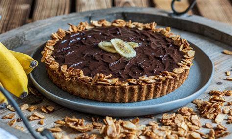 Klassiker In Neuem Gewand Schoko Bananen Tarte Mitliebezurtorte