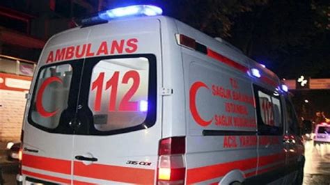 Antalya da korkunç kaza 1 ölü 3 yaralı