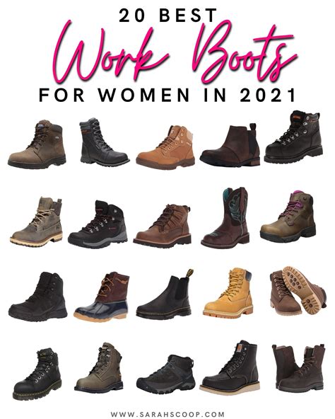 Lightweight Work Boots for Women