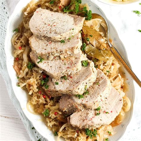 Slow Cooker Pork And Sauerkraut Where Is My Spoon