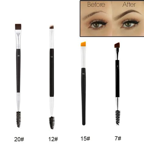 Professional Dual Sided Duo Brow Brush Eyebrow Enhancer