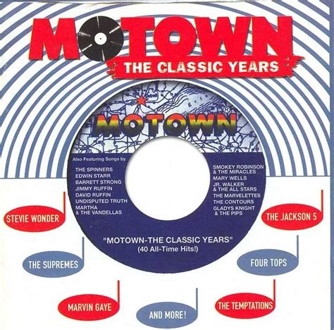 Various Artists Motown The Classic Years Reviews Album Of The Year