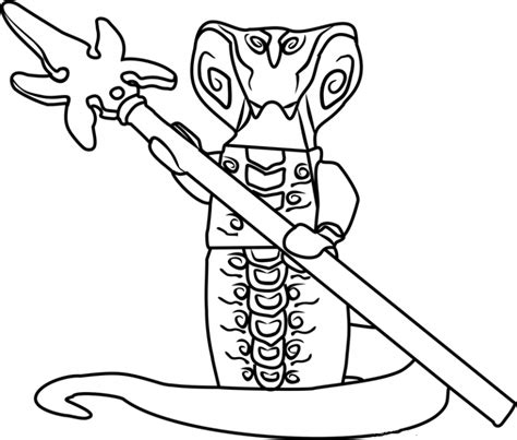 Ninjago Serpentine Coloring Pages