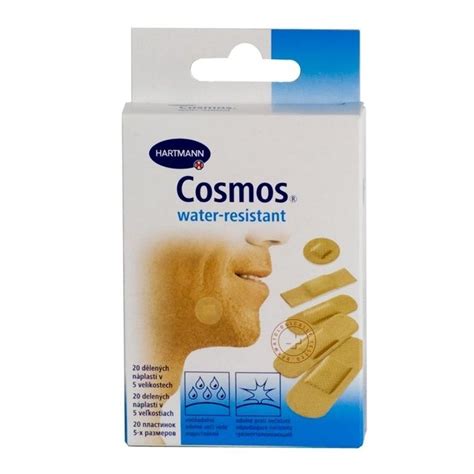 Пластырь водостойкий Cosmos Water-Resistant 20 шт./5 размеров - купить ...