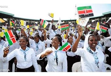 An Attitude of Gratitude: With young people at the Kololo Airstrip