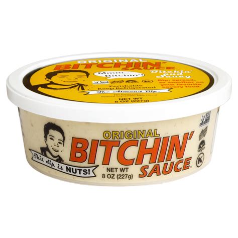 Original Bitchin Sauce 8 Oz The Almond Dip