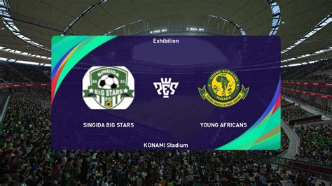 Singida Big Stars Vs Yanga Nbc Premier League Pes