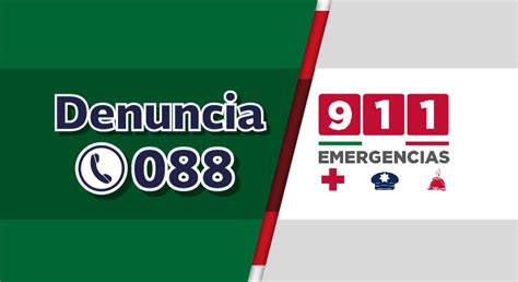 ¿sabes Qué Emergencias Se Denuncian En El 088 Y Cuáles En El 9 1 1 Secretaría De Gobernación