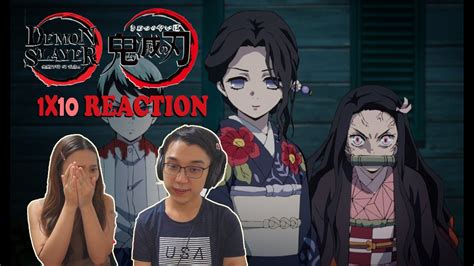 Demon Slayer 鬼滅の刃 1x10 Together Forever Reaction Youtube