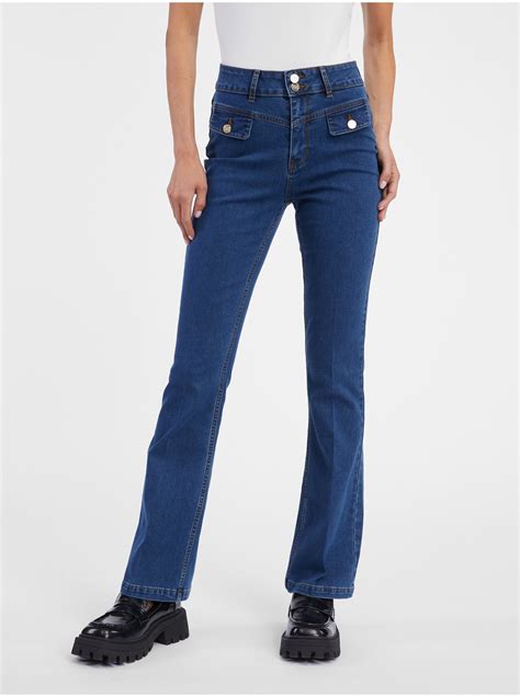 Blaue Damen Bootcut Jeans Orsay Orsay At Der Offizielle E Shop Der