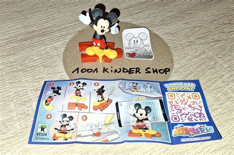 Kinder Vt Vt Disney Years Of Wonder Mickey Mouse Bpz Ebay