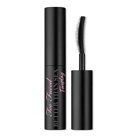 Black Travel Size Better Than Sex Foreplay Mascara Primer Too Faced Ulta Beauty