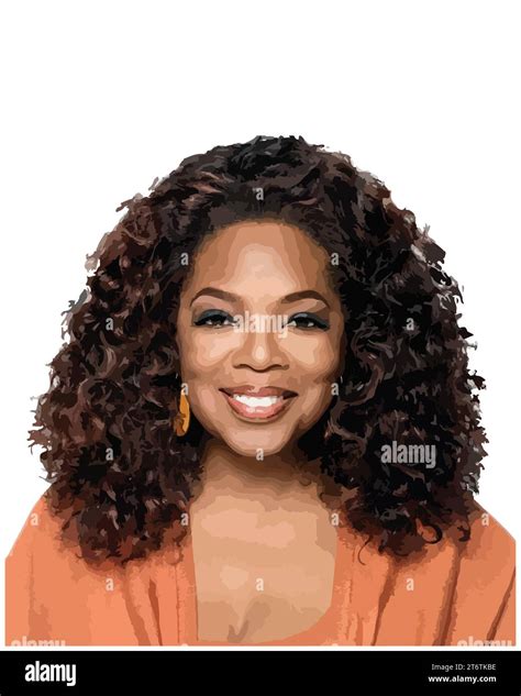 Oprah Winfrey Stock Vector Images Alamy