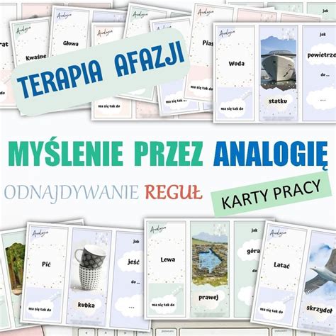 Terapia Afazji My Lenie Przez Analogi