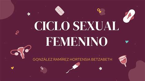 Ciclo Sexual Femenino Horte Gonzalez Udocz